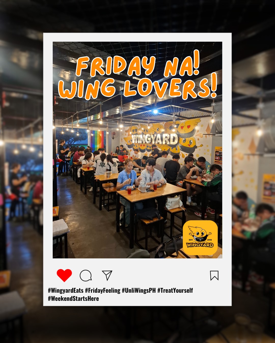 Wingyard - End your week the Wingyard way — with unlimited... | Facebook