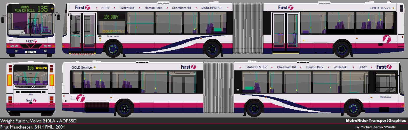 MetroRider Transport Graphics