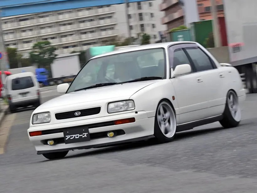 Restored 1993 Daihatsu Applause with Japan-market and export parts