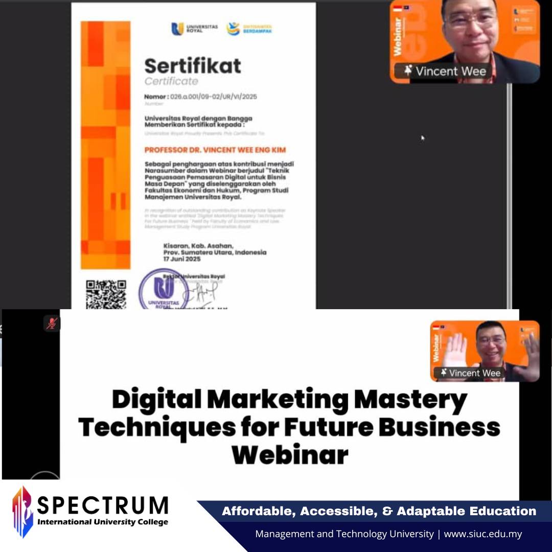 Spectrum International University College | Subang Jaya