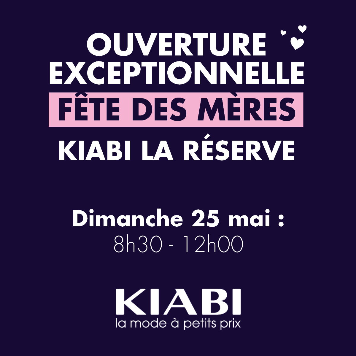 Kiabi Ouverture Exceptionnelle Dimanche
