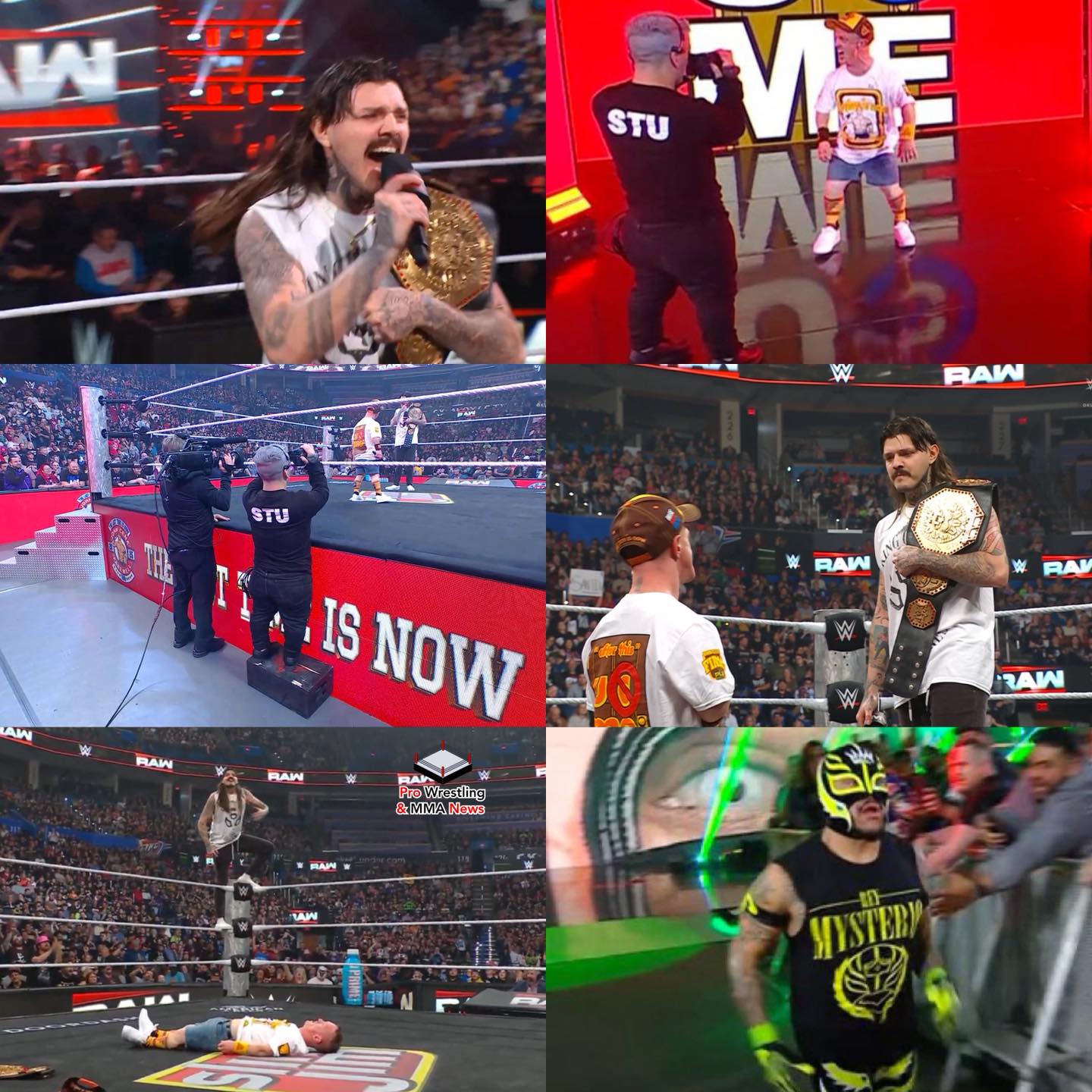 Pro - Dominik Mysterio comes out and he says he is gonna put an end to ...