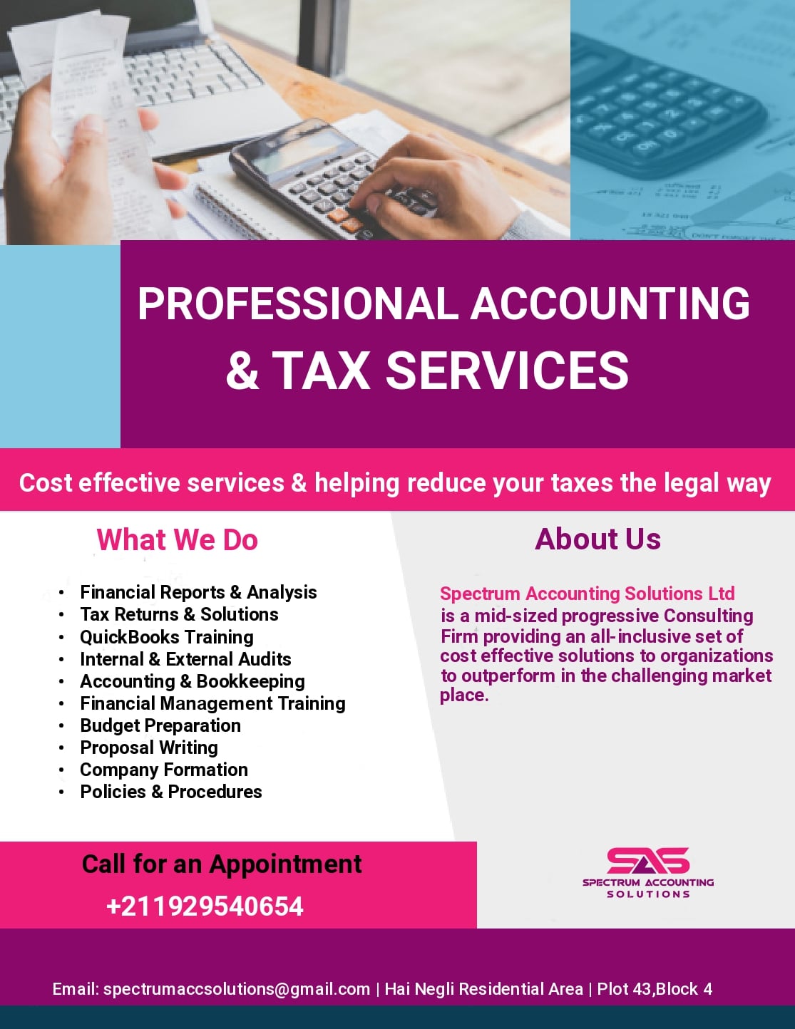 Spectrum Accounting Solutions | Juba