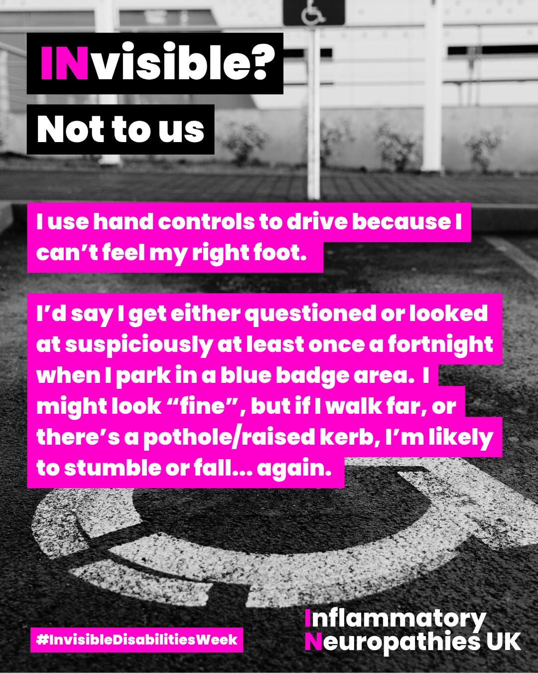 It's Invisible Disabilities... - Inflammatory Neuropathies UK | Facebook