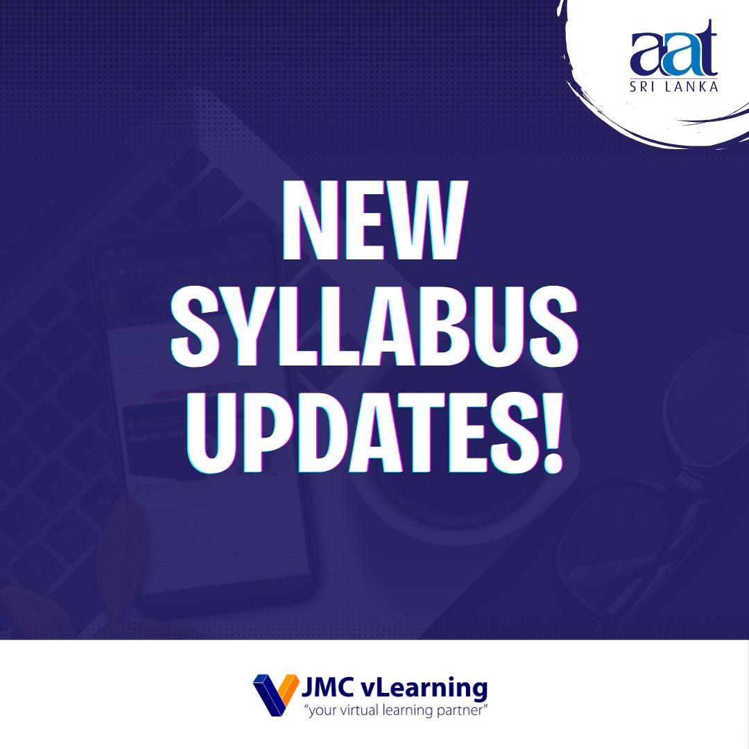 AAT Sri Lanka – New Syllabus Key... - JMC Virtual Learning | Facebook