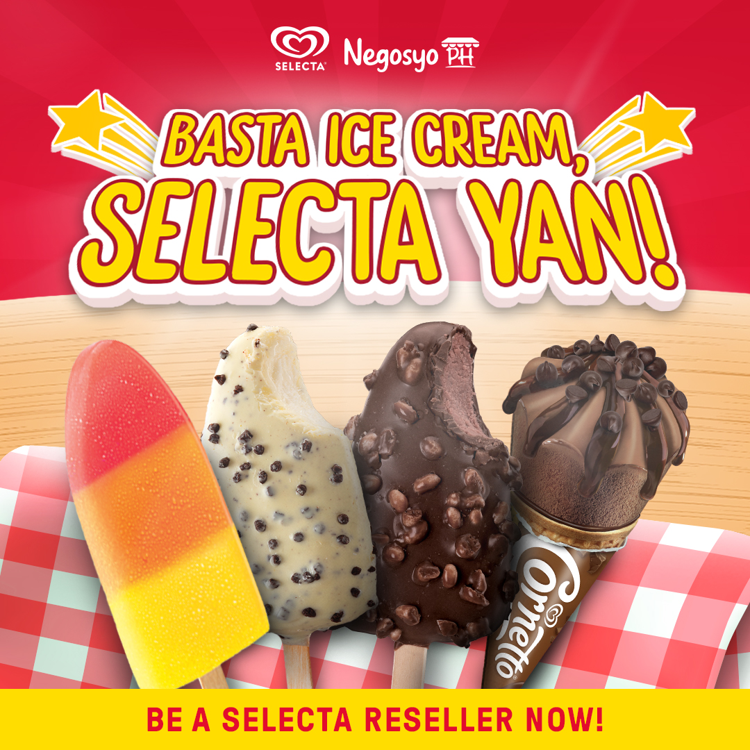 Selecta - Basta Ice Cream, Selecta 'Yan! 🍦 Mula sa classic Cornetto ...