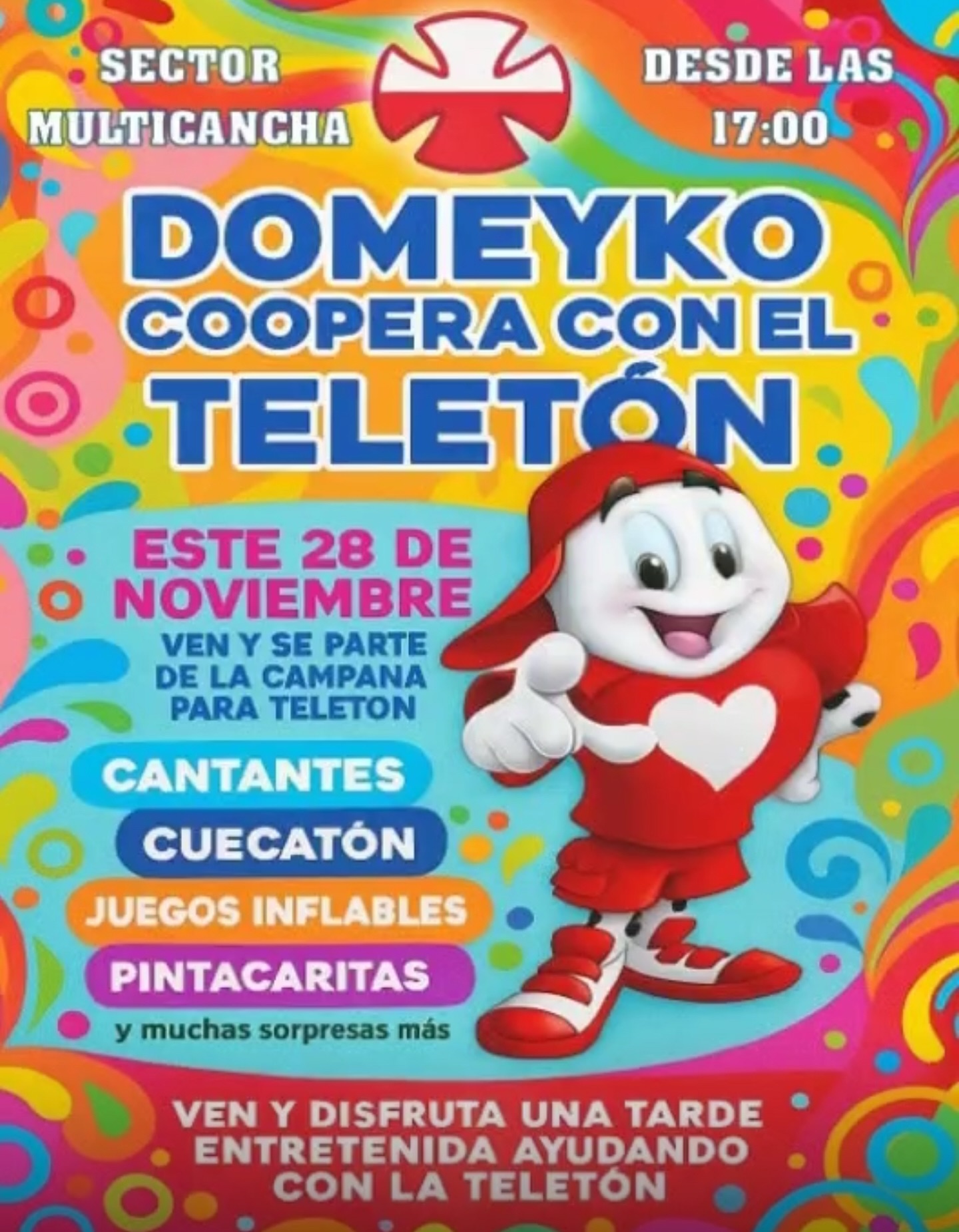 Municipalidad - Domeyko se suma con fuerza a la campaña Teletón 2025 ...