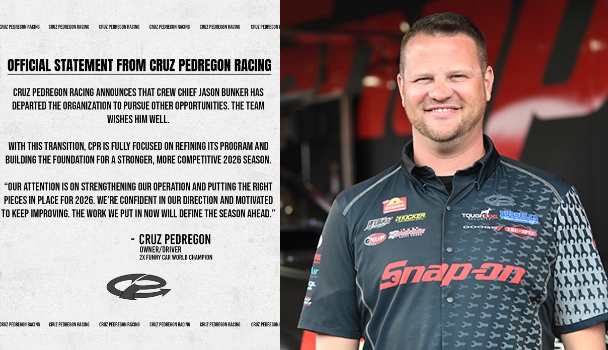 Cruz Pedregon Racing announced... - Racing Pro Media - RPM | Facebook