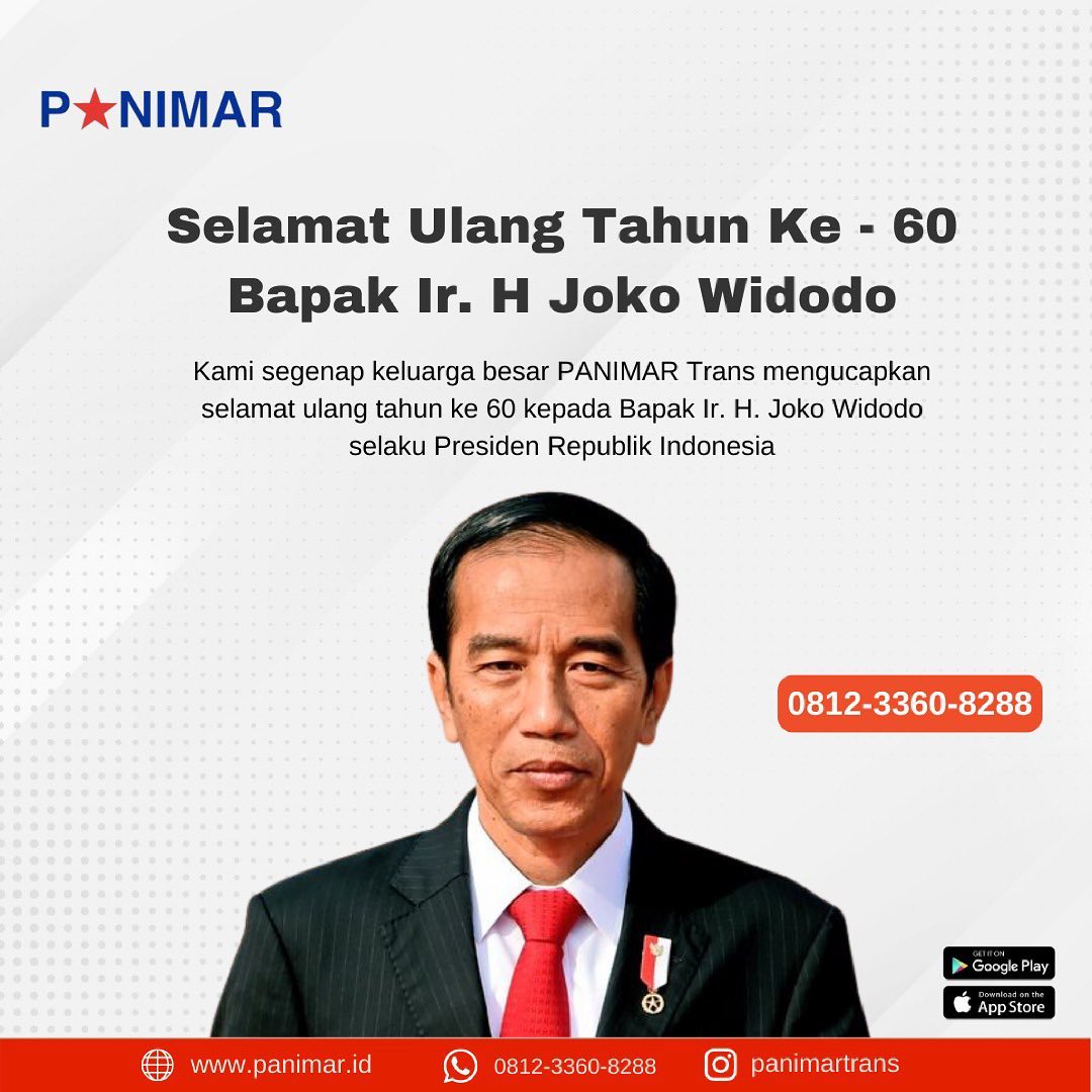 Selamat Ulang Tahun Ke - 60 Bapak... - PT Panca Pilar Maritim | Facebook