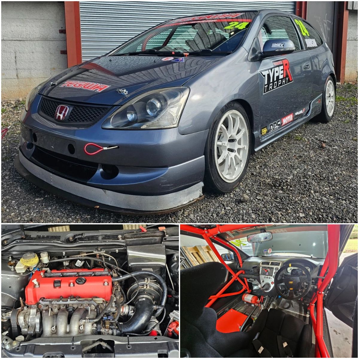 Modified - Type R Trophy spec Honda Civic Ep3 Race Car Details here ...