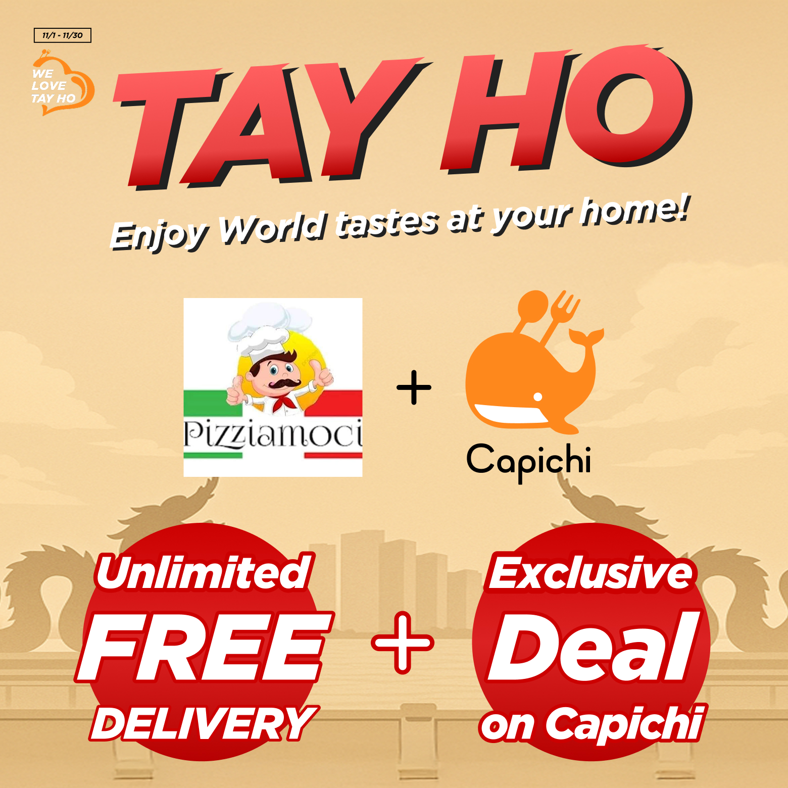 Capichi Vietnam - (Vietnamese Below) 🍕 Pizza Pizziamoci... | Facebook
