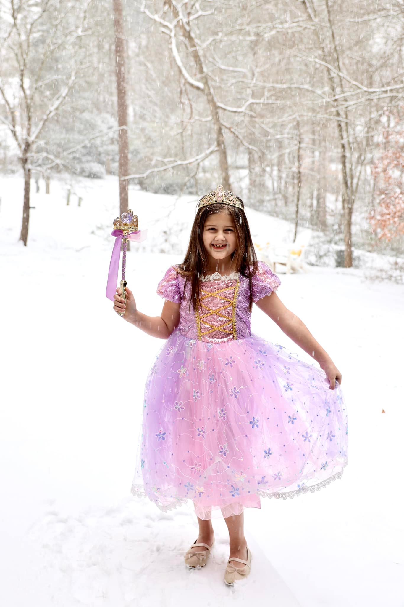 Addi’s Journey - Snow Day fun! First day of snow me and...