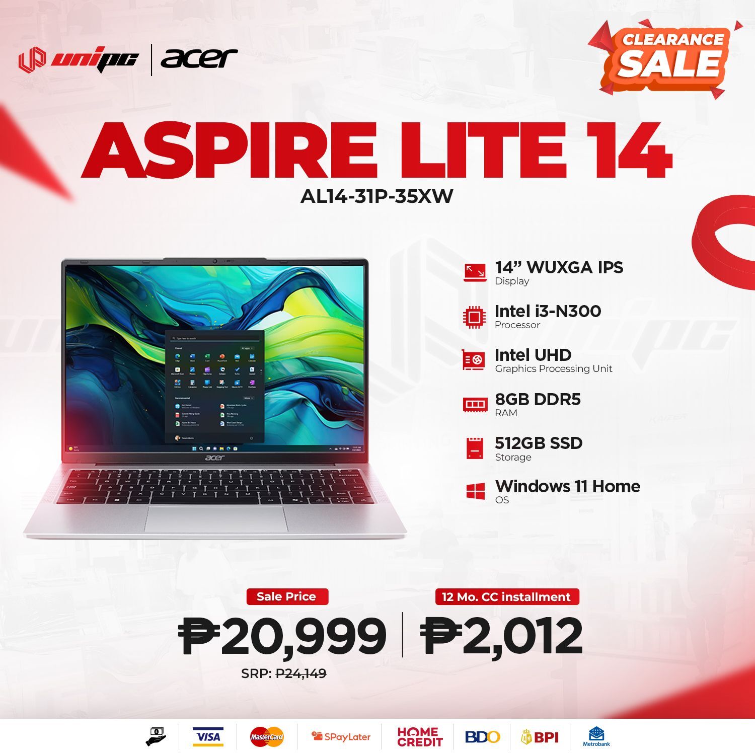 UniPC - Level up your grind ⚡ Acer Aspire brings reliable... | Facebook