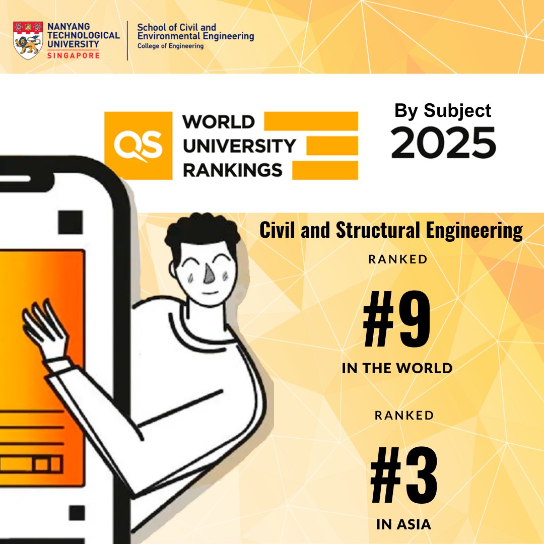 School - 🌍 #ntucee Ranked #9 Globally! 🎉🏆 We are proud to share that ...