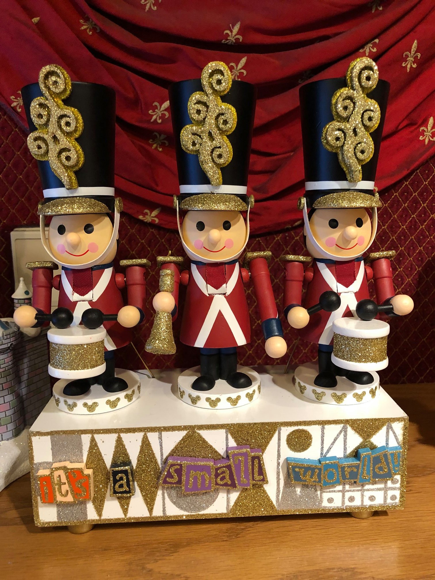 The whimsical It's a Small World Jewelry Music Box arrived at the
