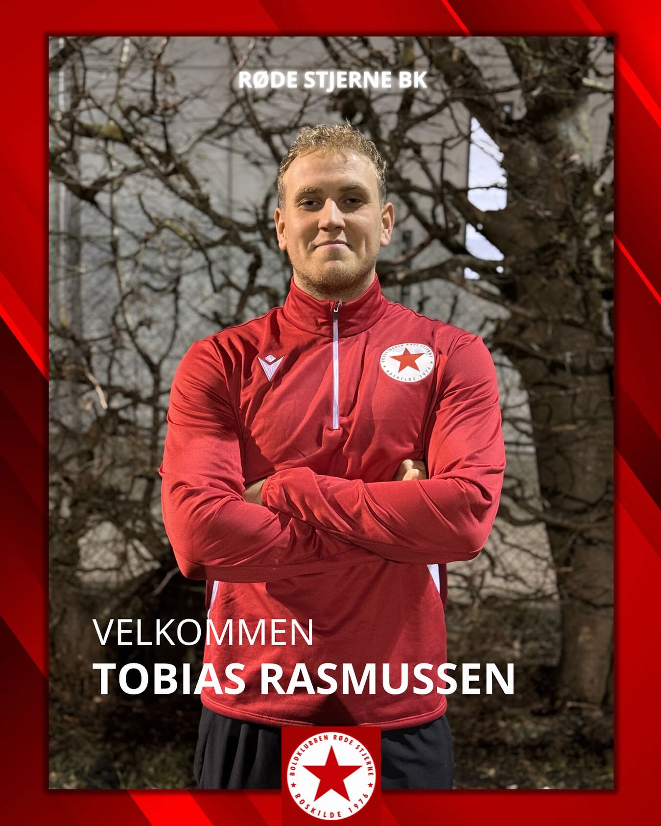 Vi er glade for at byde Tobias... - Røde Stjerne Roskilde | Facebook