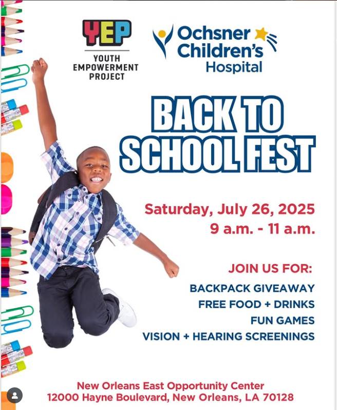 🎒📚 SAVE THE DATE - YouthFest 2026 📚🎒 Ascension Parish's