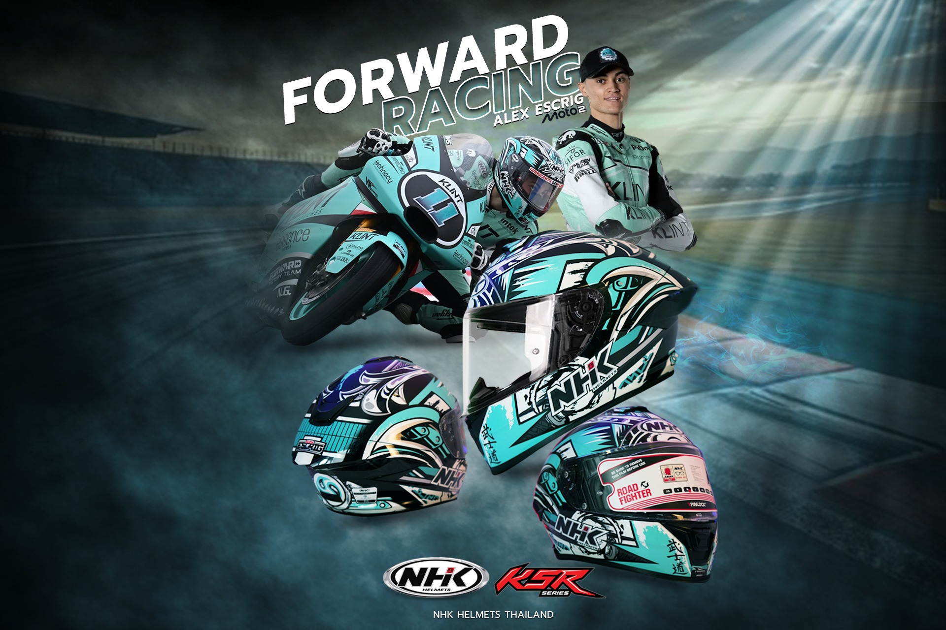 🏁 NHK K5R – FORWARD RACING... - NHK Helmets Thailand | Facebook