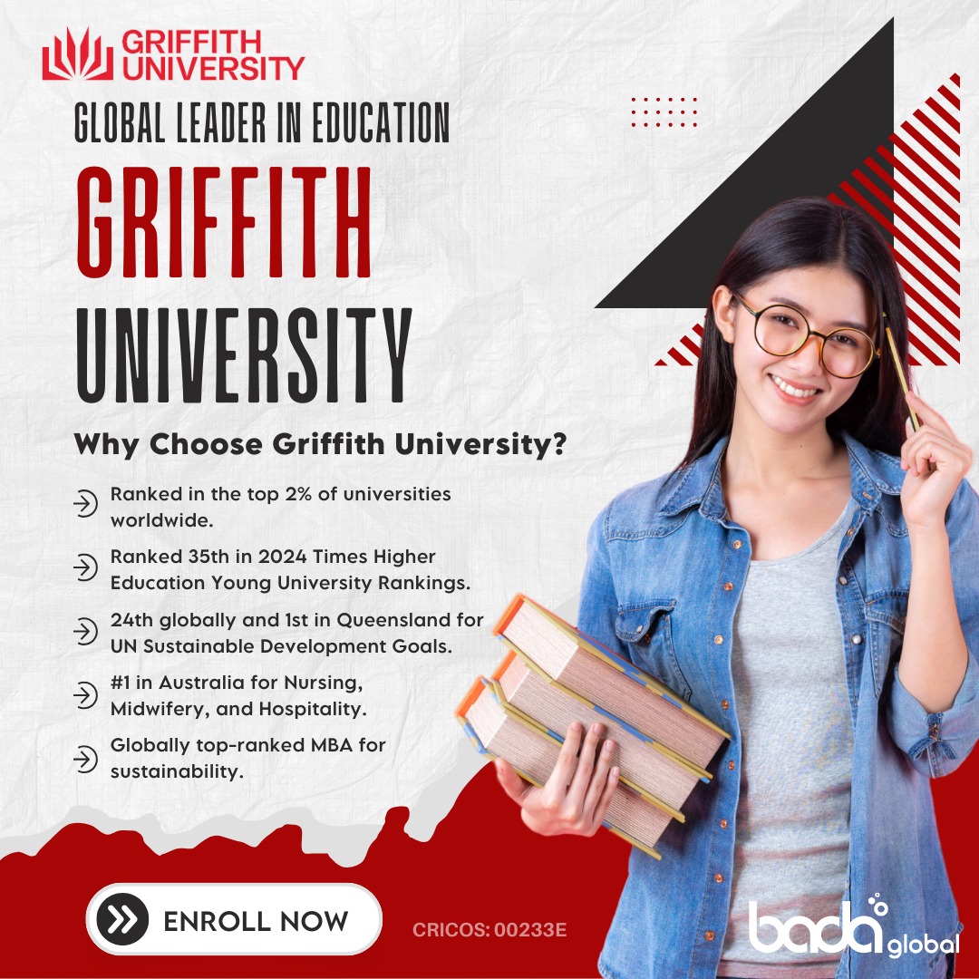 Bada - 📚 Discover why Griffith University is a Global Leader in ...