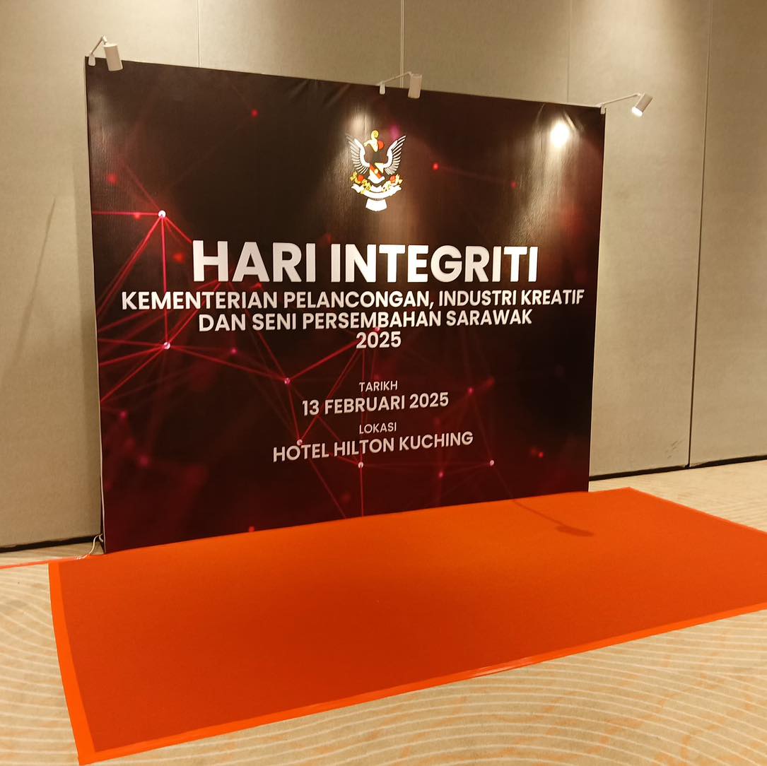 Kuching Event Rental - Structured Backdrop as Photobooth Stand 10’ft x ...