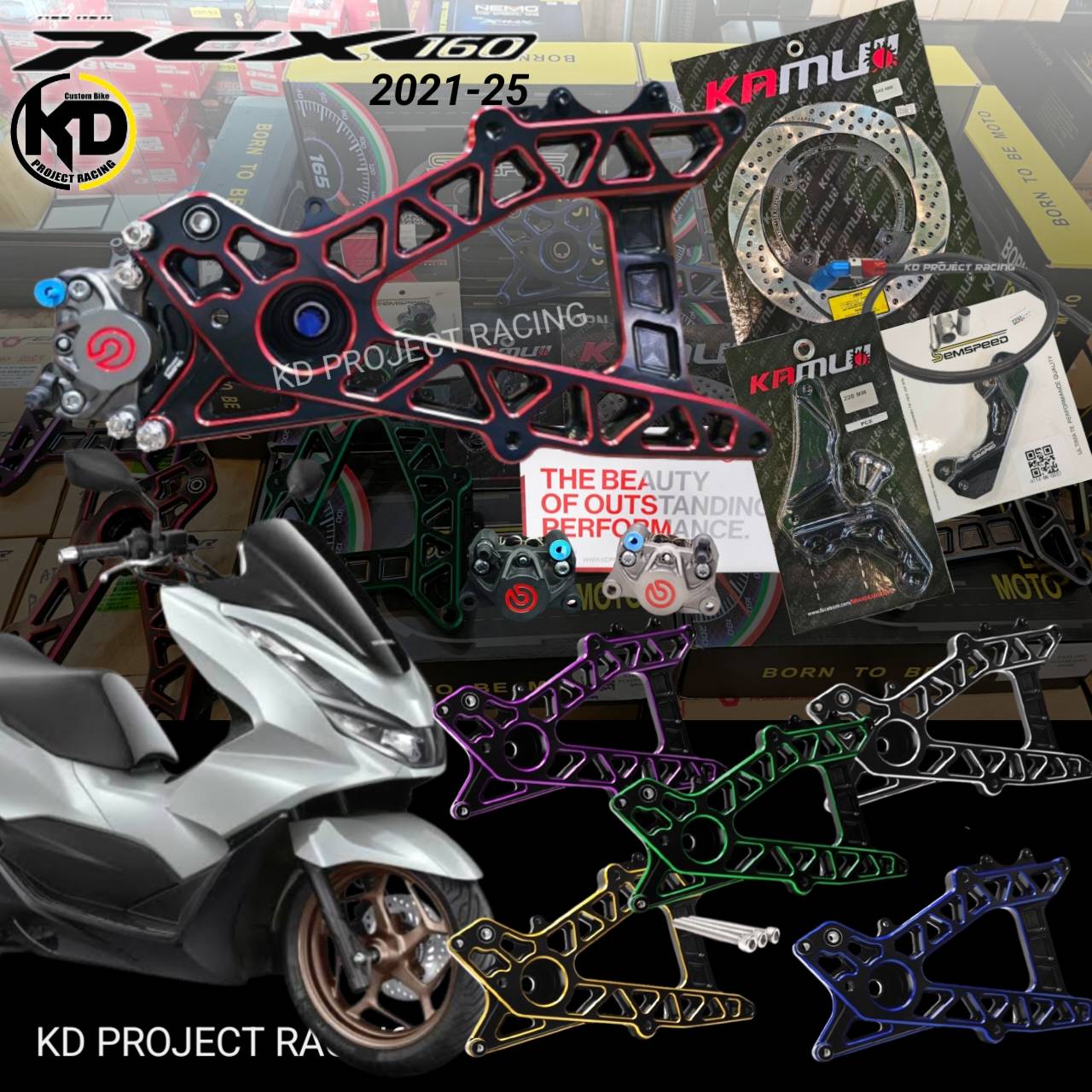 ชุดสวิงอาร์มแต่ง Honda PCX160... - KD Project Racing | Facebook
