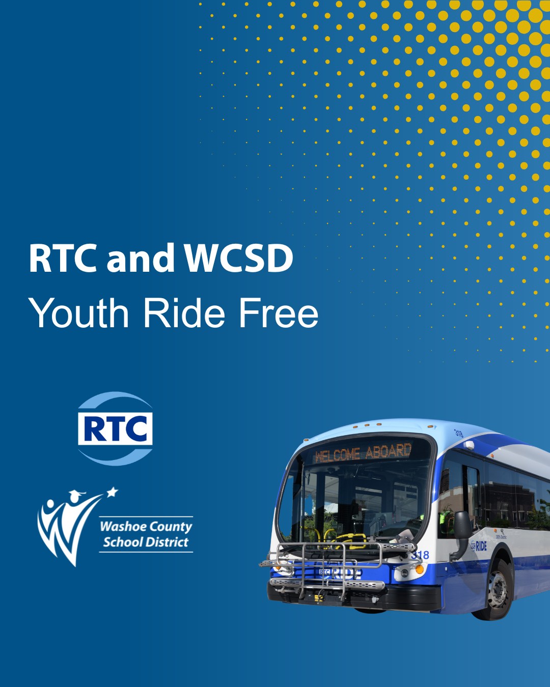 Washoe - Did you know all WCSD students can ride RTC buses for FREE ...