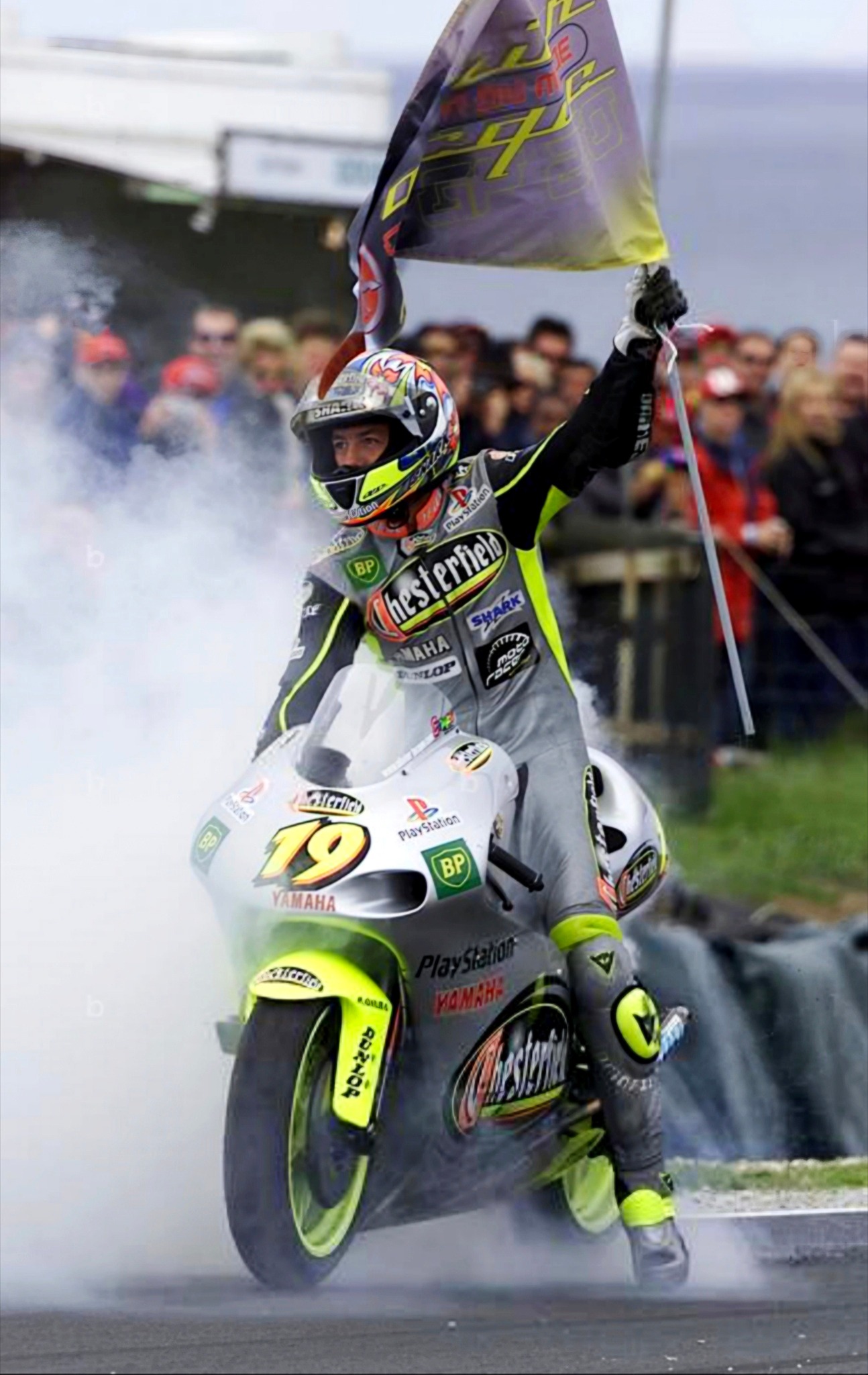 Olivier Jacque 1️⃣9️⃣ 🇫🇷 Yamaha YZR250 celebrated 250cc