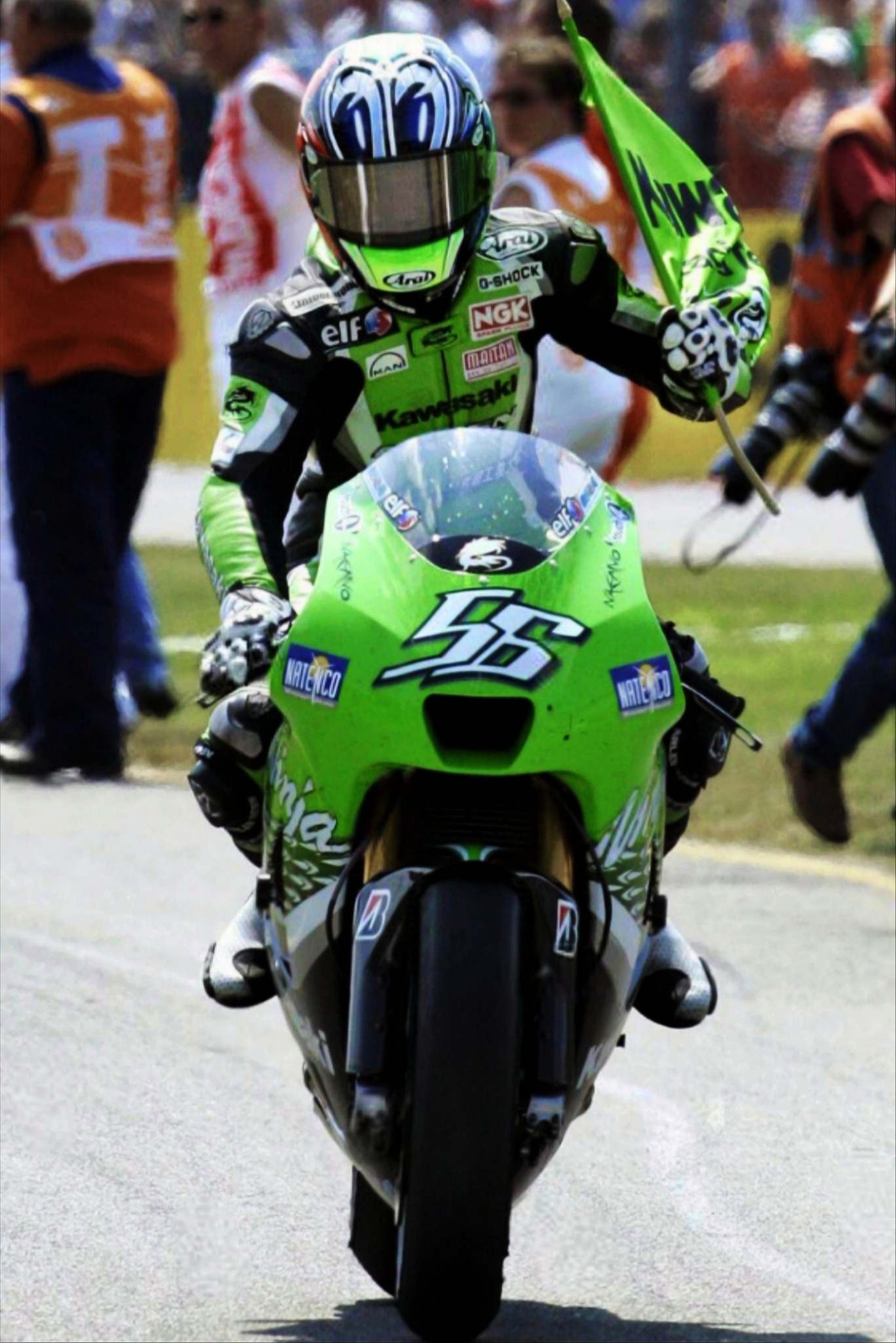 We sure do miss the Kawasaki in MotoGP, especially with Shinya