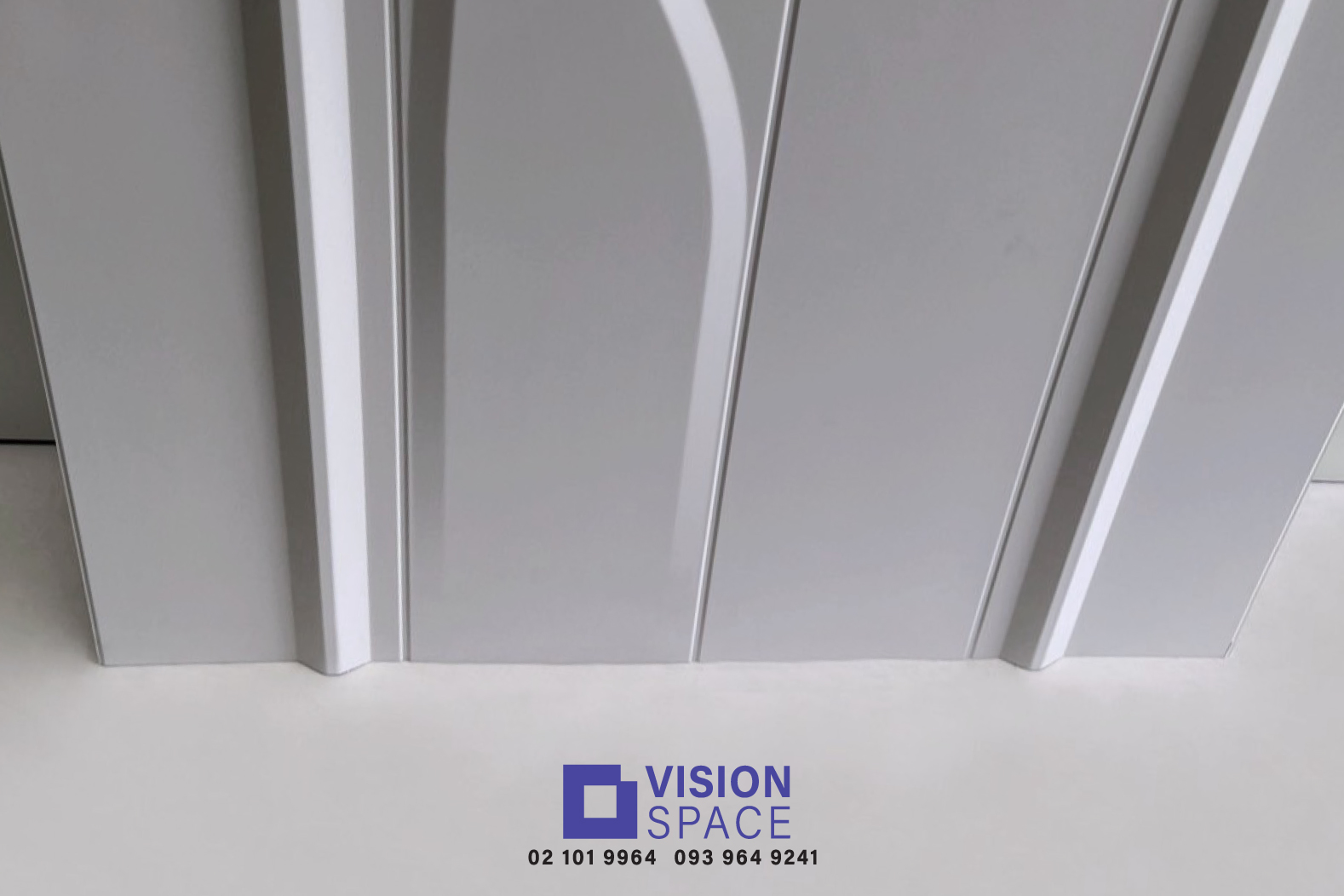ผนังตกแต่ง ลายฉลุ 3d Wall Panels by Vision Space - แผ่นปั๊มนูน #รุ่น 3D ...