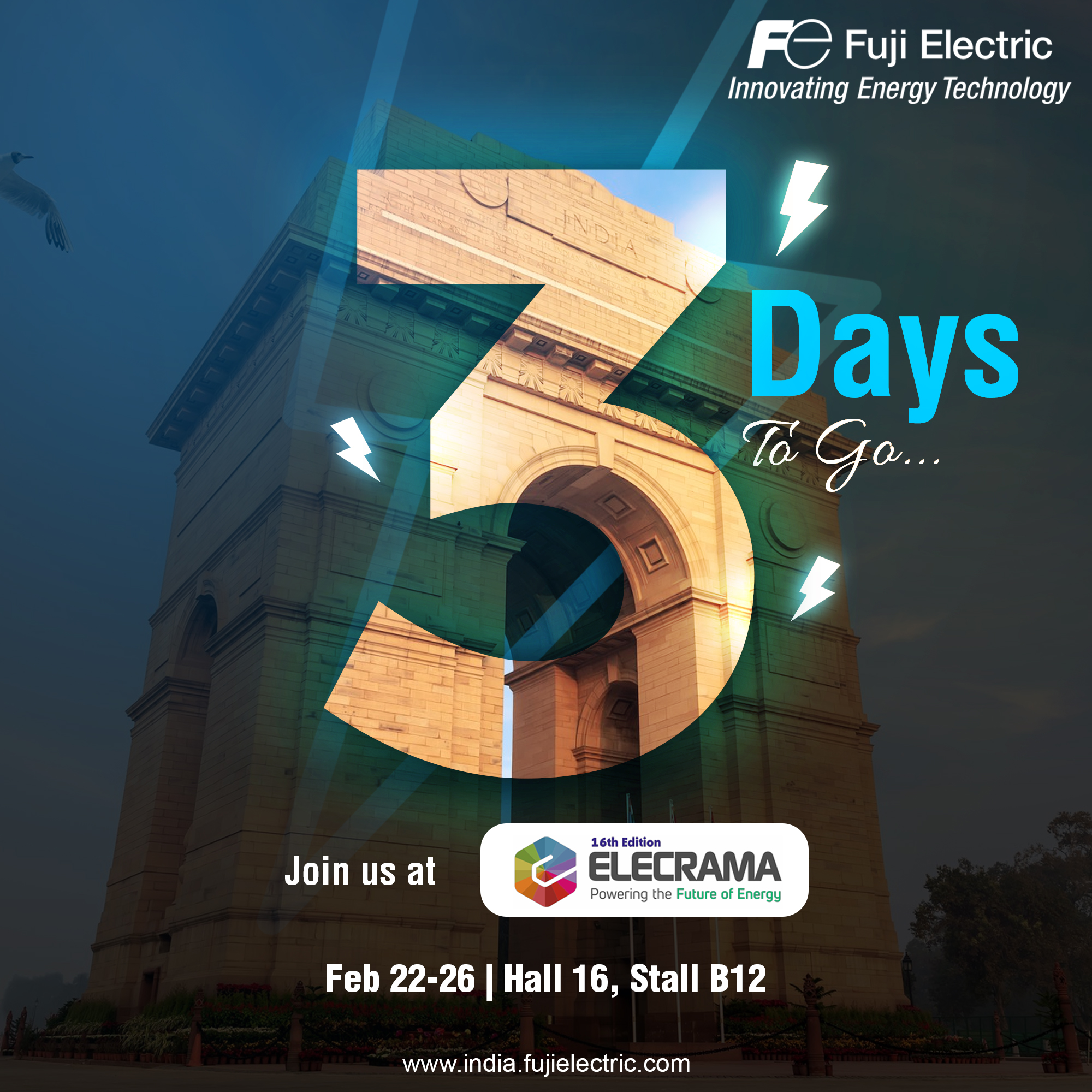 The countdown begins! Just... - Fuji Electric India Pvt Ltd | Facebook