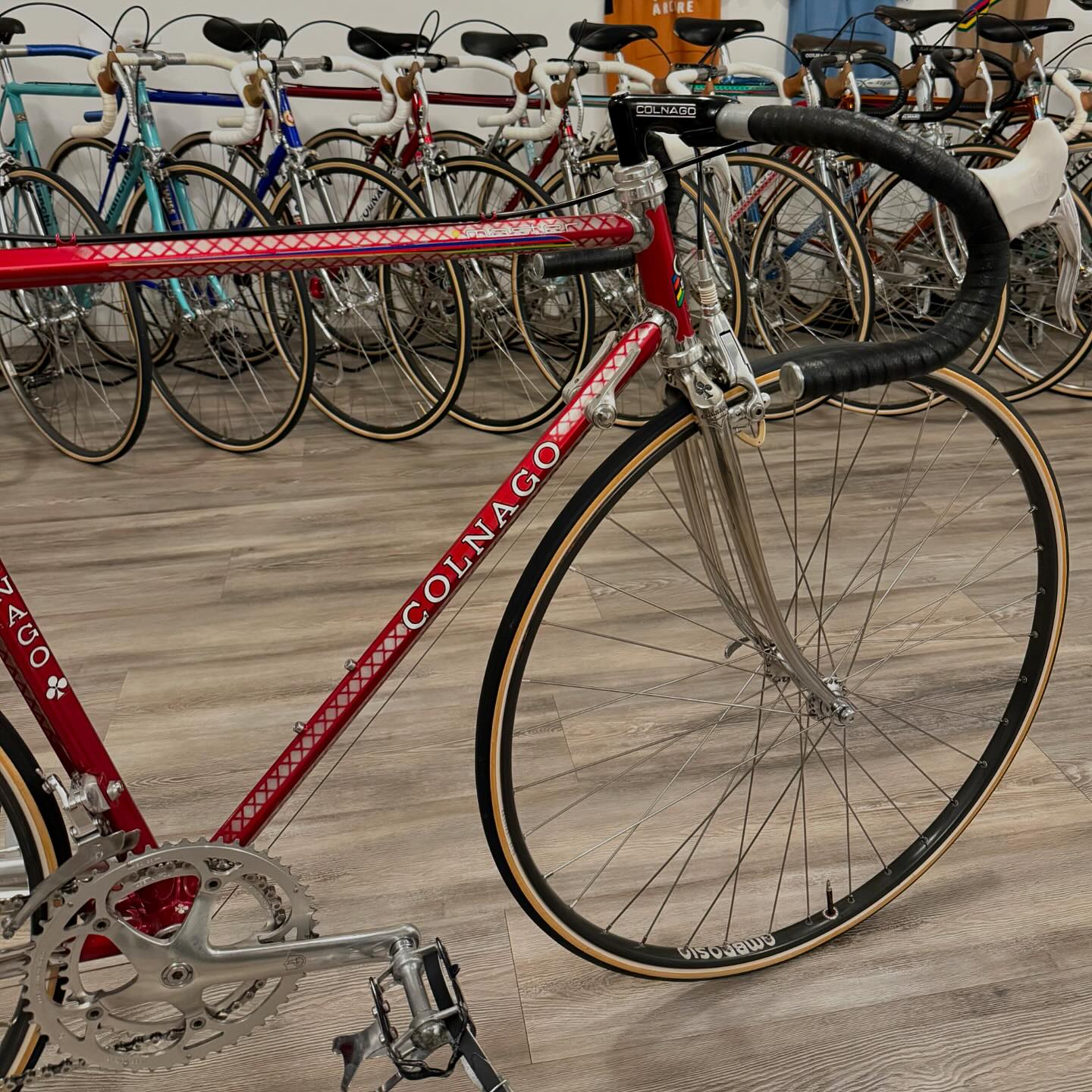 Extraordinary COLNAGO Master Crono Del Tongo 1987-88, all original