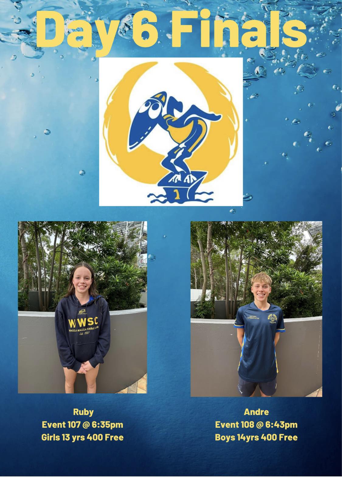 They are back at it again Ruby and... - Wagga Wagga Swim Club | Facebook