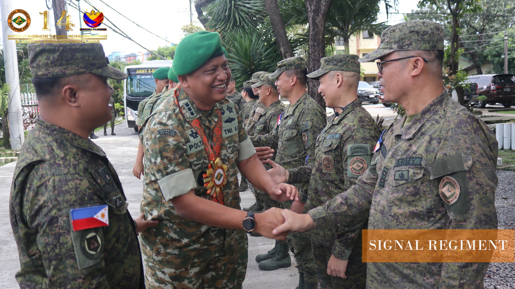 Signal - Col. Aladdin A. Jove, Deputy Commander of the Signal Regiment ...