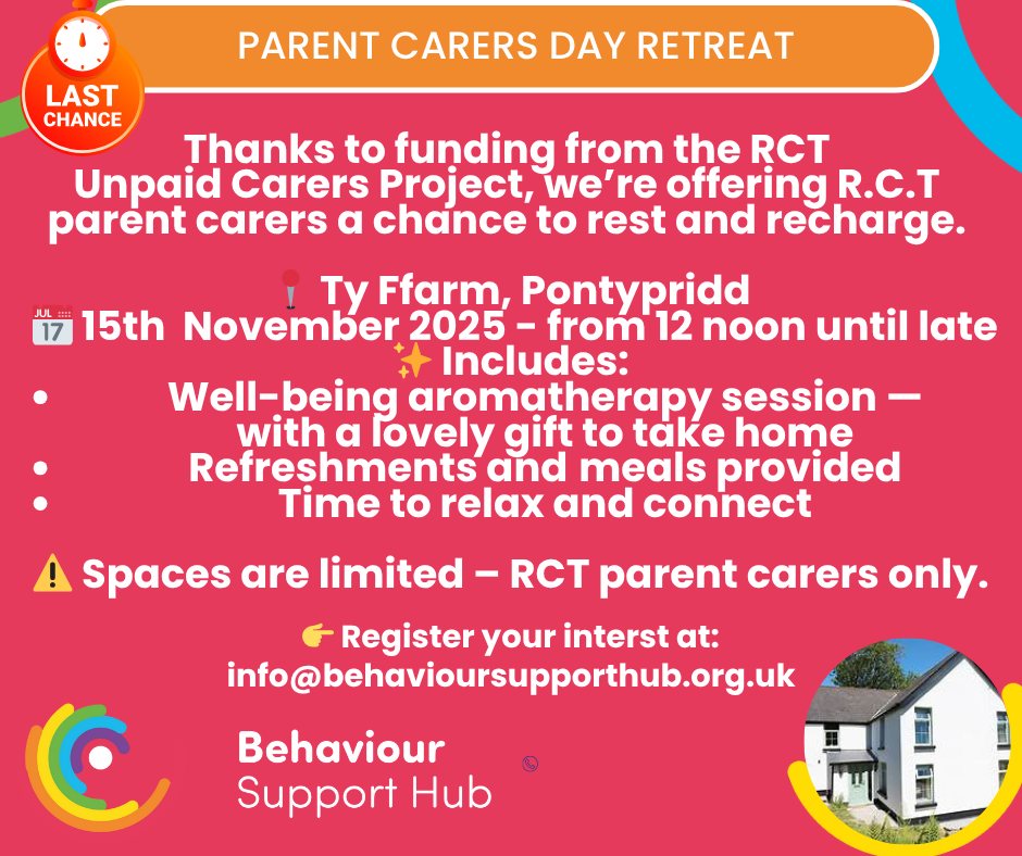 Behaviour - 🌿 SPACES ARE NOW FULL - THANK YOU 🌿 We’re delighted to ...