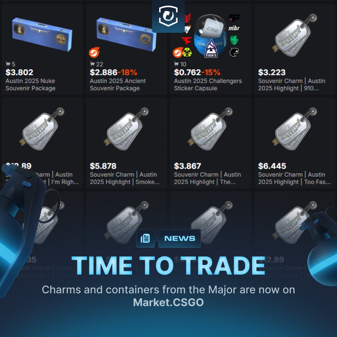 Market.CSGO - 🚨 The newest charms and souvenir packages... | Facebook