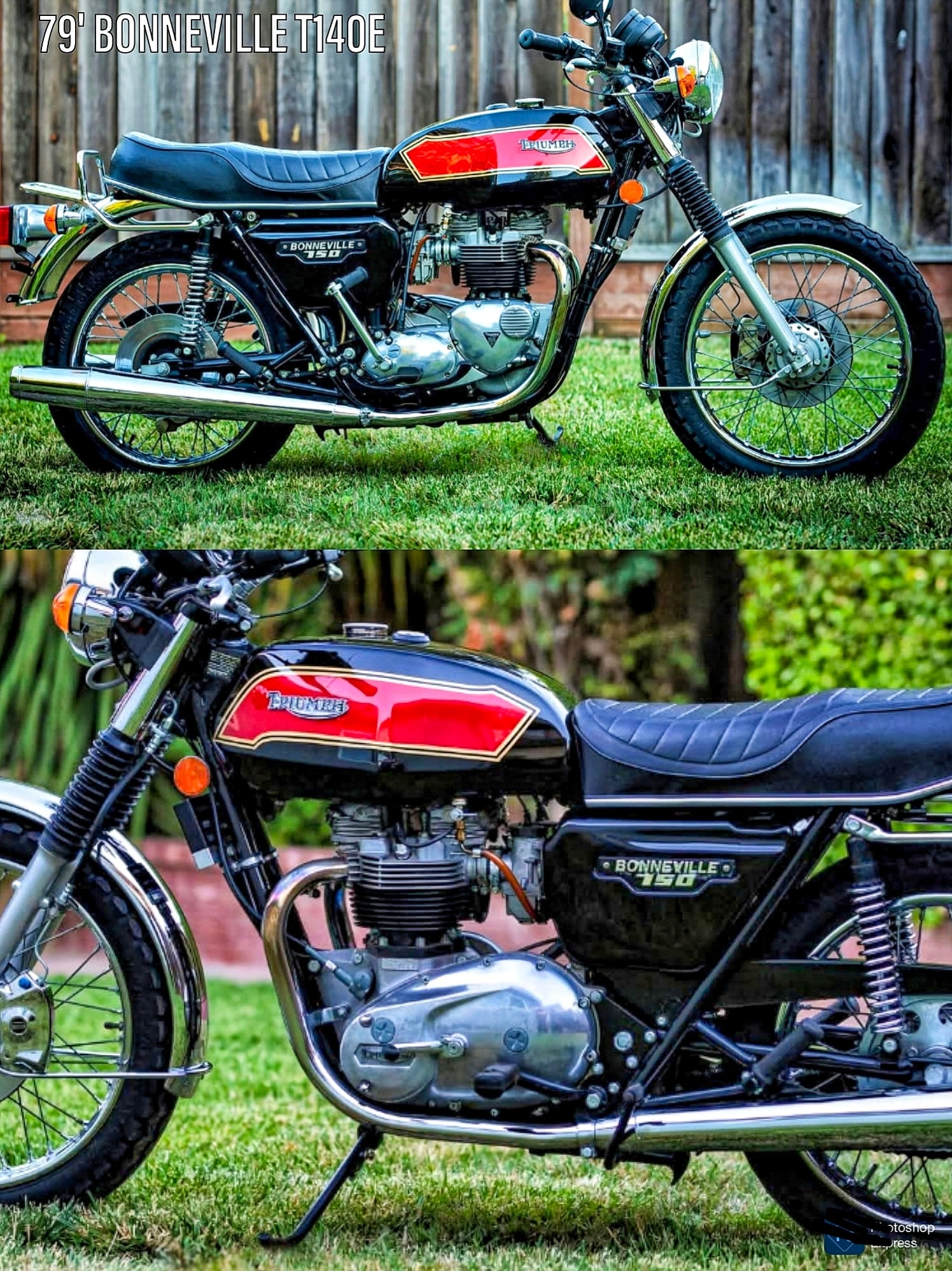 1979 Triumph Bonneville T140E 💙🇬🇧💙 The 1979 Triumph Bonneville