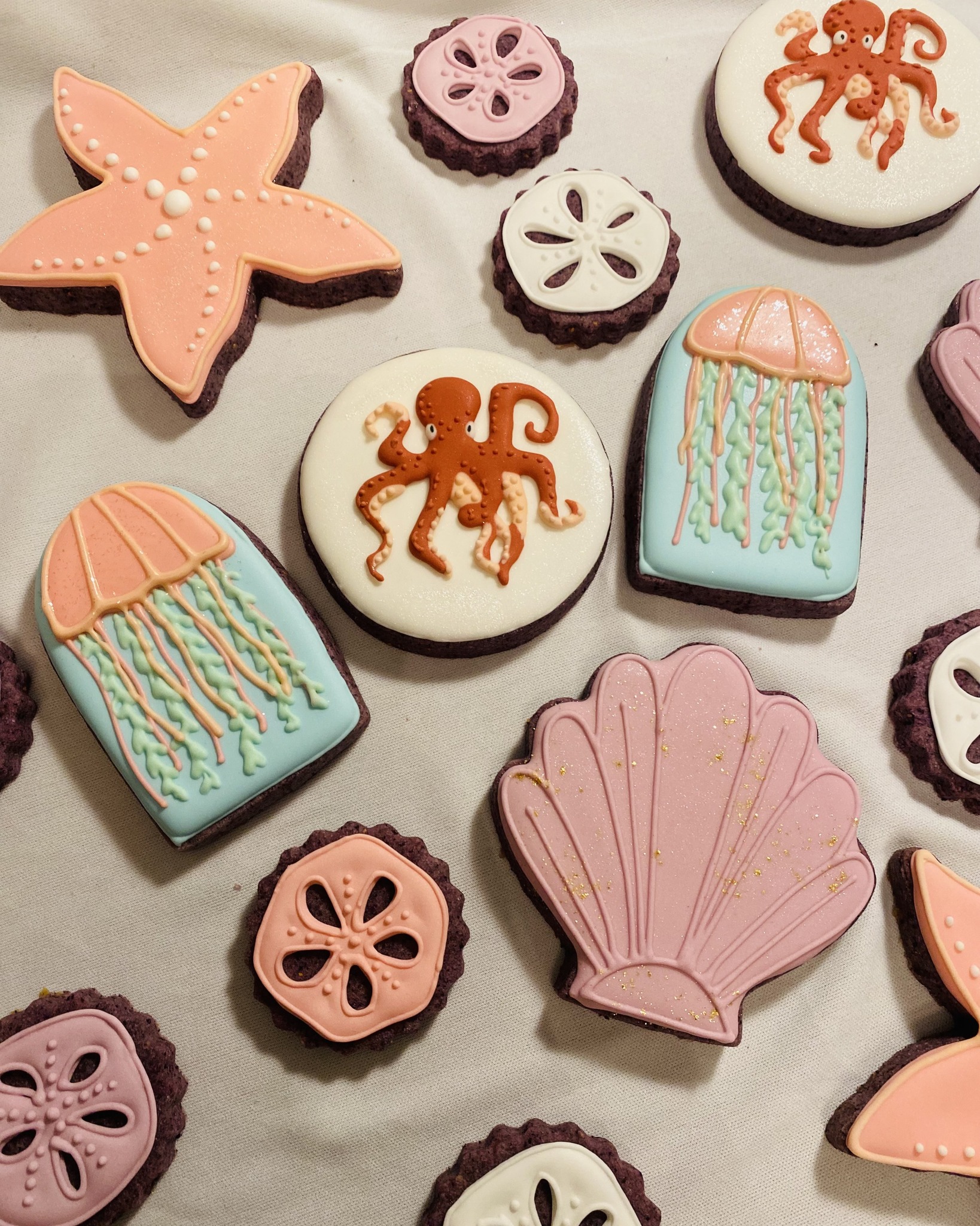 Wake - 🍪 Staffer Julie baked these beautiful ocean-inspired cookies for ...
