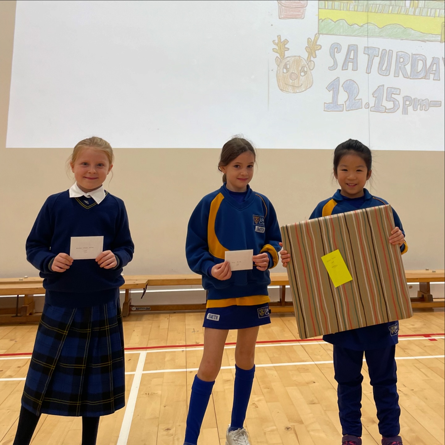 Congratulations to our Christmas... - Holy Cross Prep School