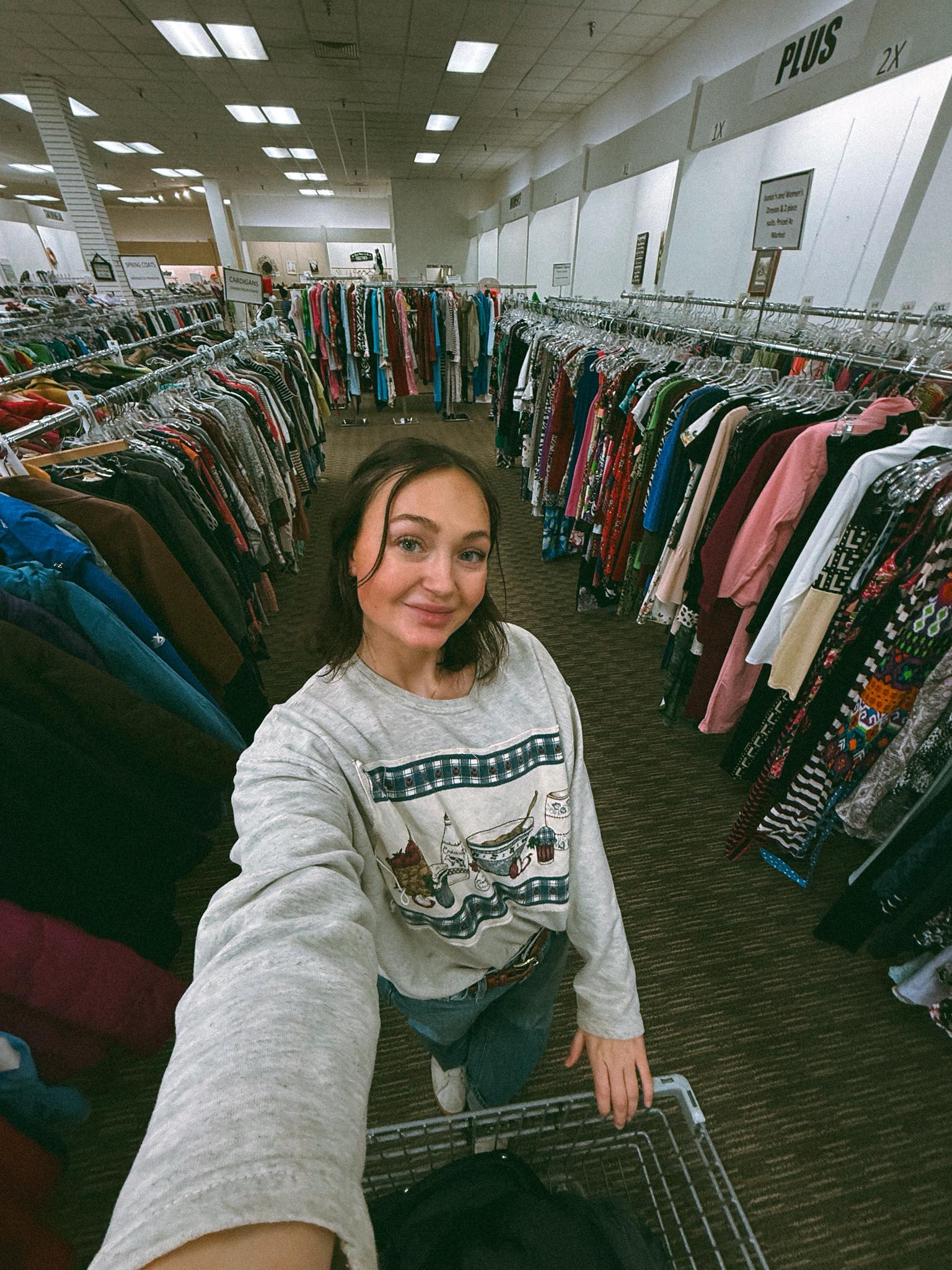 Skye - “I wouldn’t be caught dead in a thrift store.” Totally. I agree ...