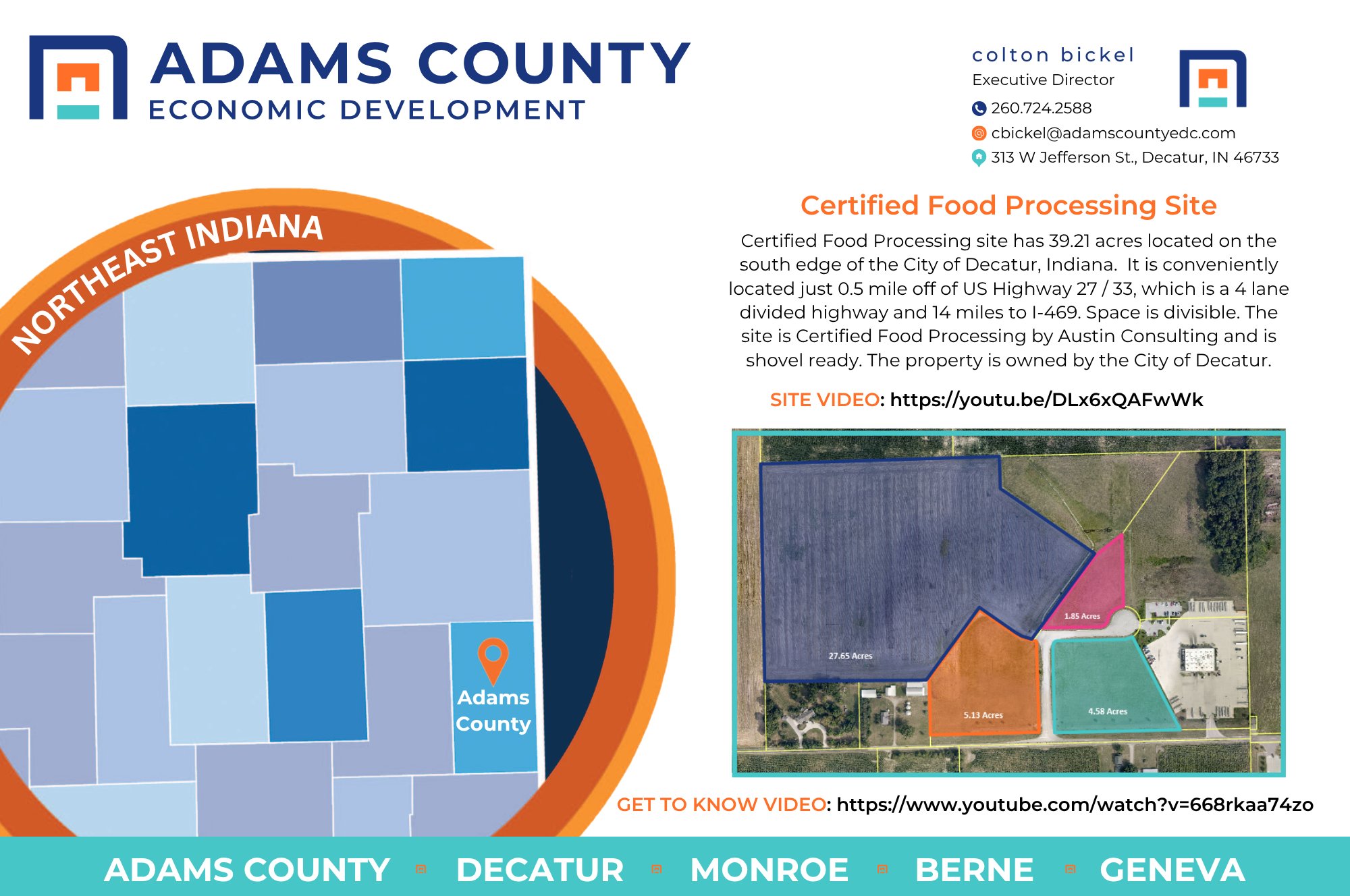 Adams County Economic Development Corp. | Decatur IN