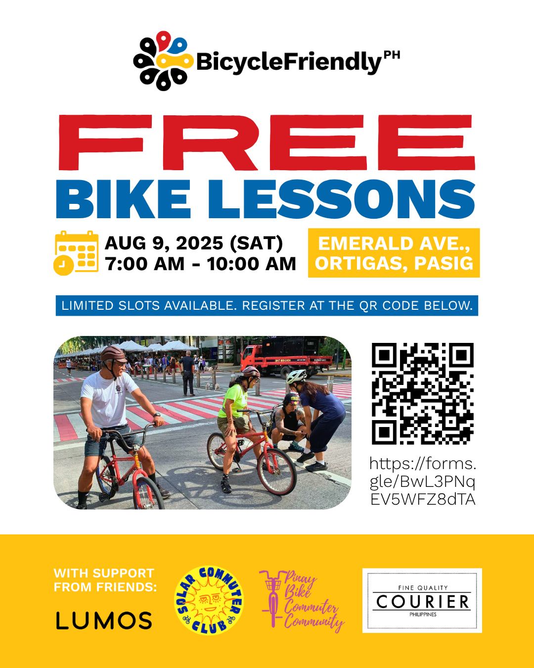 Bicycle - Heads up! We'll be hosting another session of FREE BIKE ...