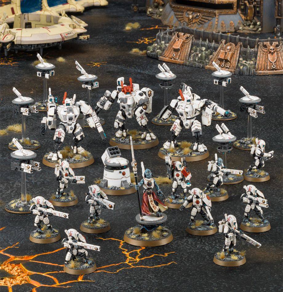 Warhammer - Tau Empire นั้นเป็นอาณาจักรของ Xenos สิ่งมีชีวิตต่างดาว ...