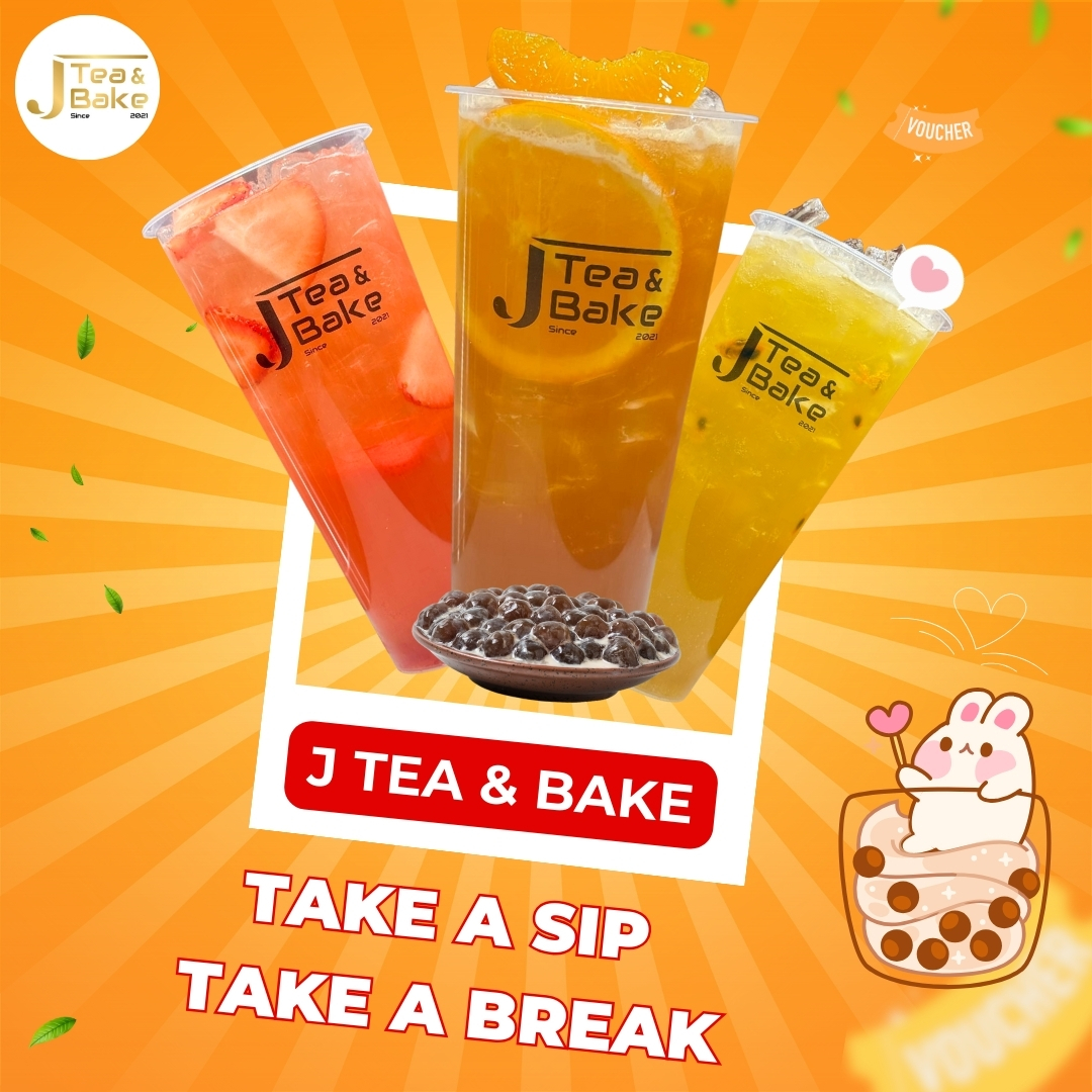 J Tea - 𝗧𝗮𝗸𝗲 𝗮 𝗯𝗿𝗲𝗮𝗸 𝗮𝗻𝗱 𝗲𝗻𝗷𝗼𝘆 𝗮 𝗿𝗲𝗳𝗿𝗲𝘀𝗵𝗶𝗻𝗴 𝗱𝗿𝗶𝗻𝗸 𝗳𝗿𝗼𝗺 𝗝 𝗧𝗲𝗮 & 𝗕𝗮𝗸𝗲! 🍹 ...