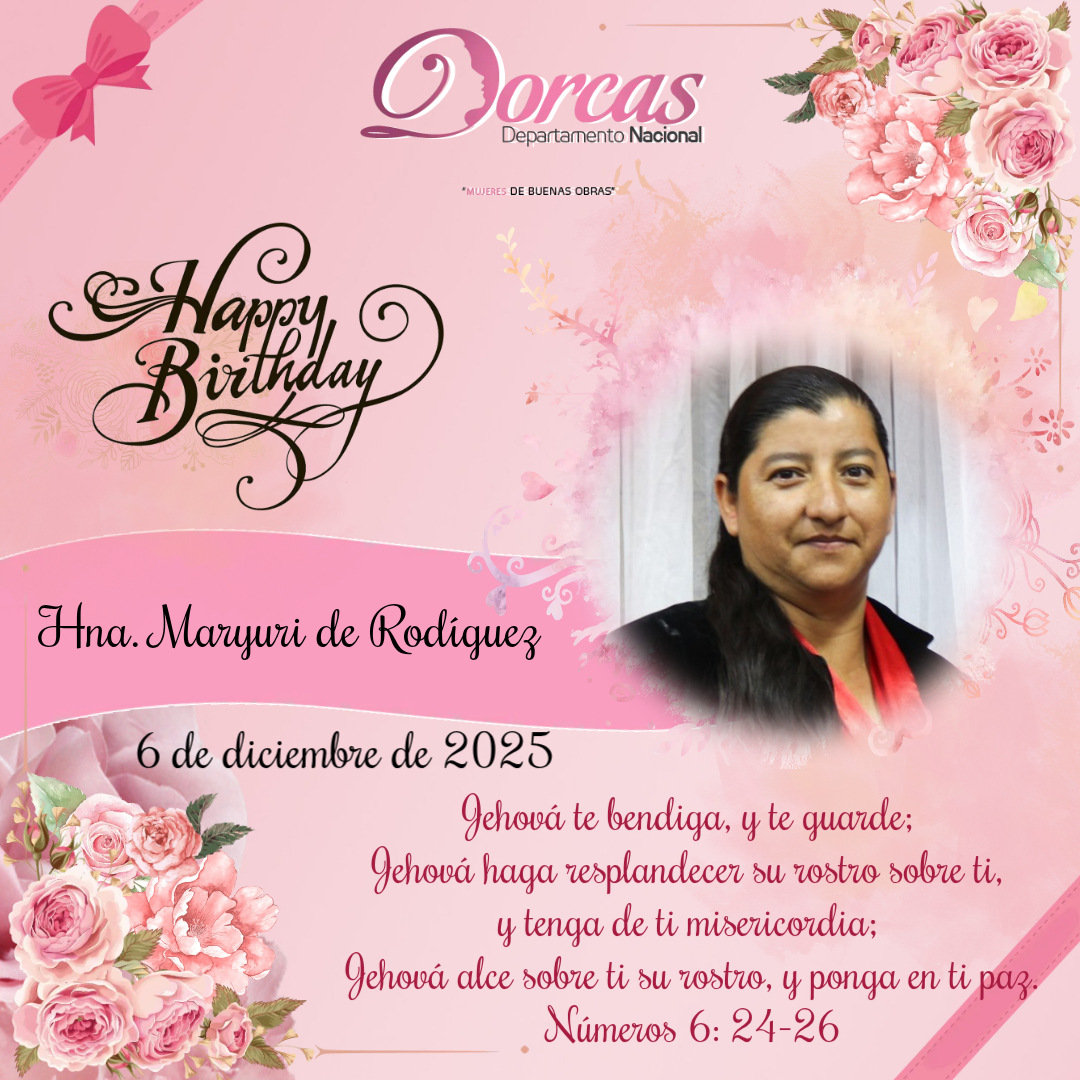Dorcas Comité Nacional IeanJesus - Tema: No Hagas Promesa a la ligera ...