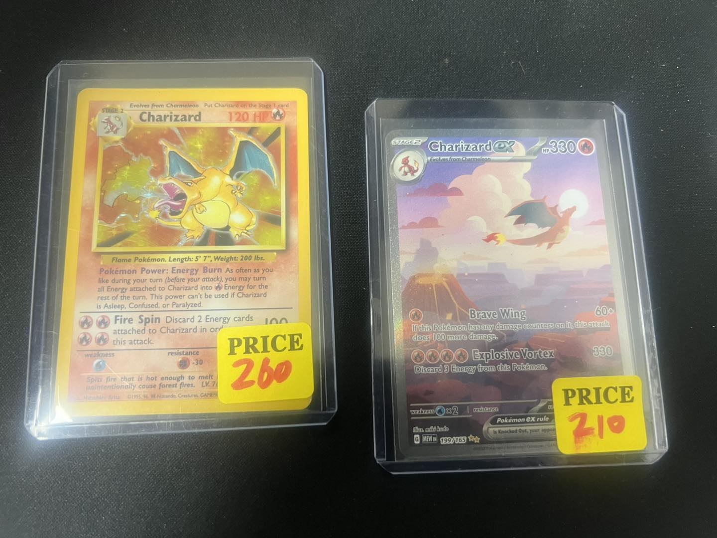 Neon Comics - New cards in stock! Base set Charizard is... | Facebook