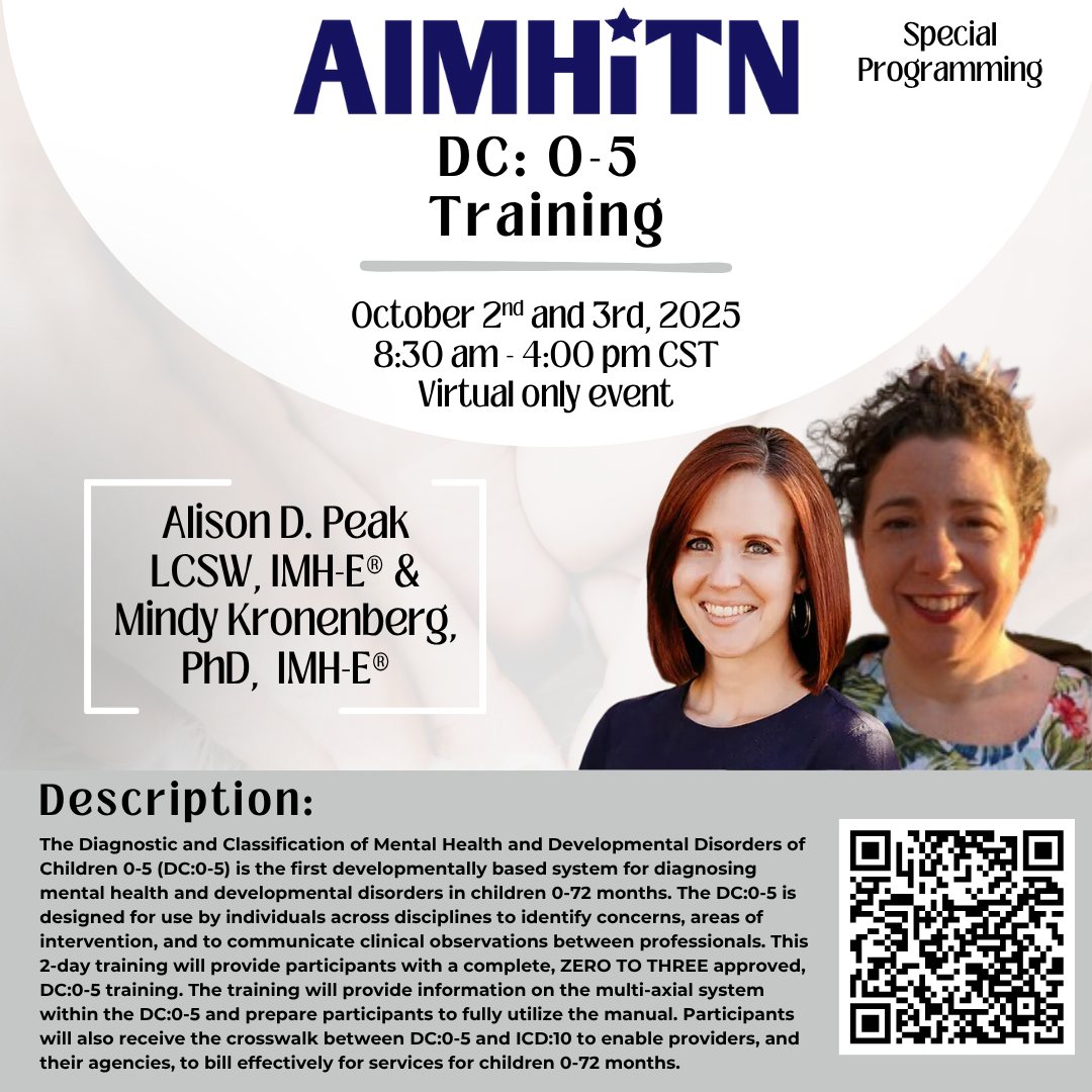 Association - Join DC: 0-5 Trainers, Alison Peak, LCSW, IMH-E® and ...