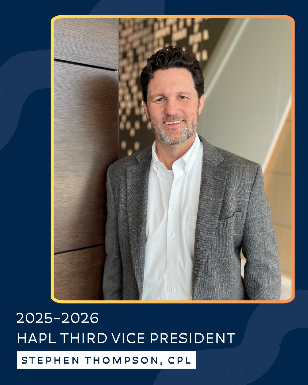 Houston - 🎉 Meet HAPL’s 2025–2026 Third Vice President – Stephen ...