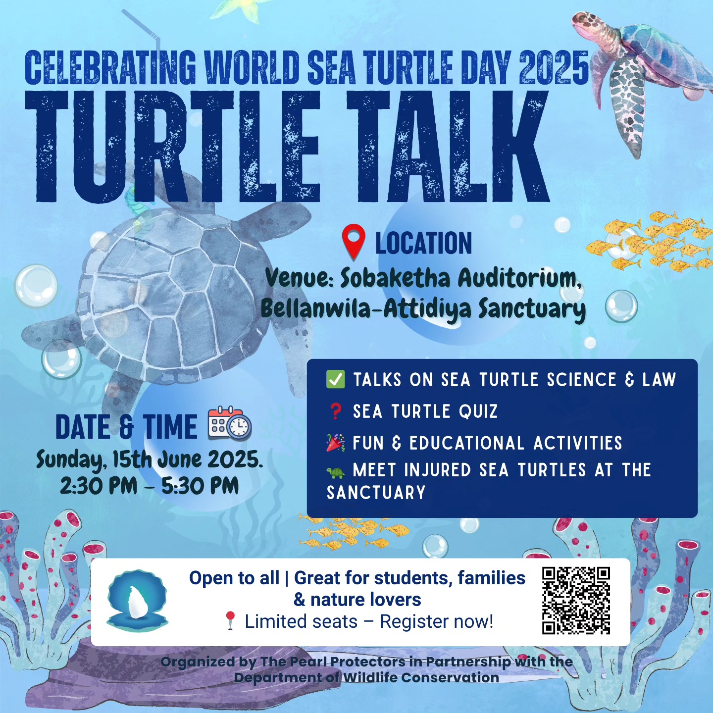 The Pearl - 🌊🐢 Turtle Talk 4 is here! 🐢🌊 Celebrate World Sea Turtle Day ...