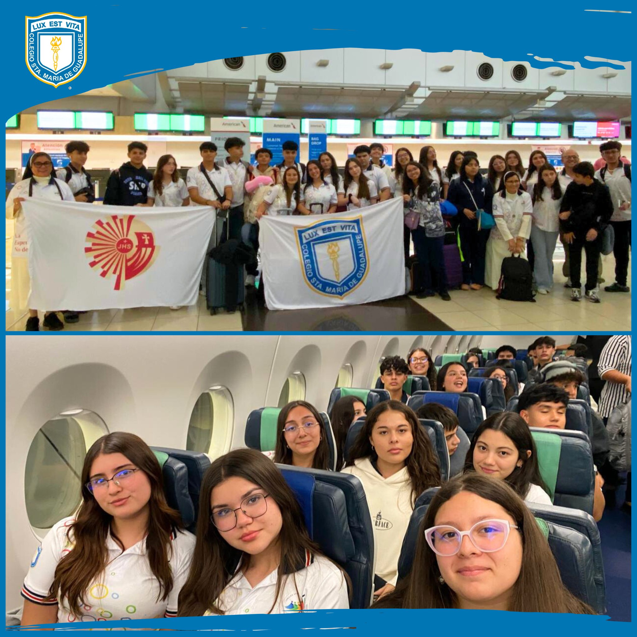 Colegio - El #ColegioSAMAGU participa por primera vez del #Jubileo ...