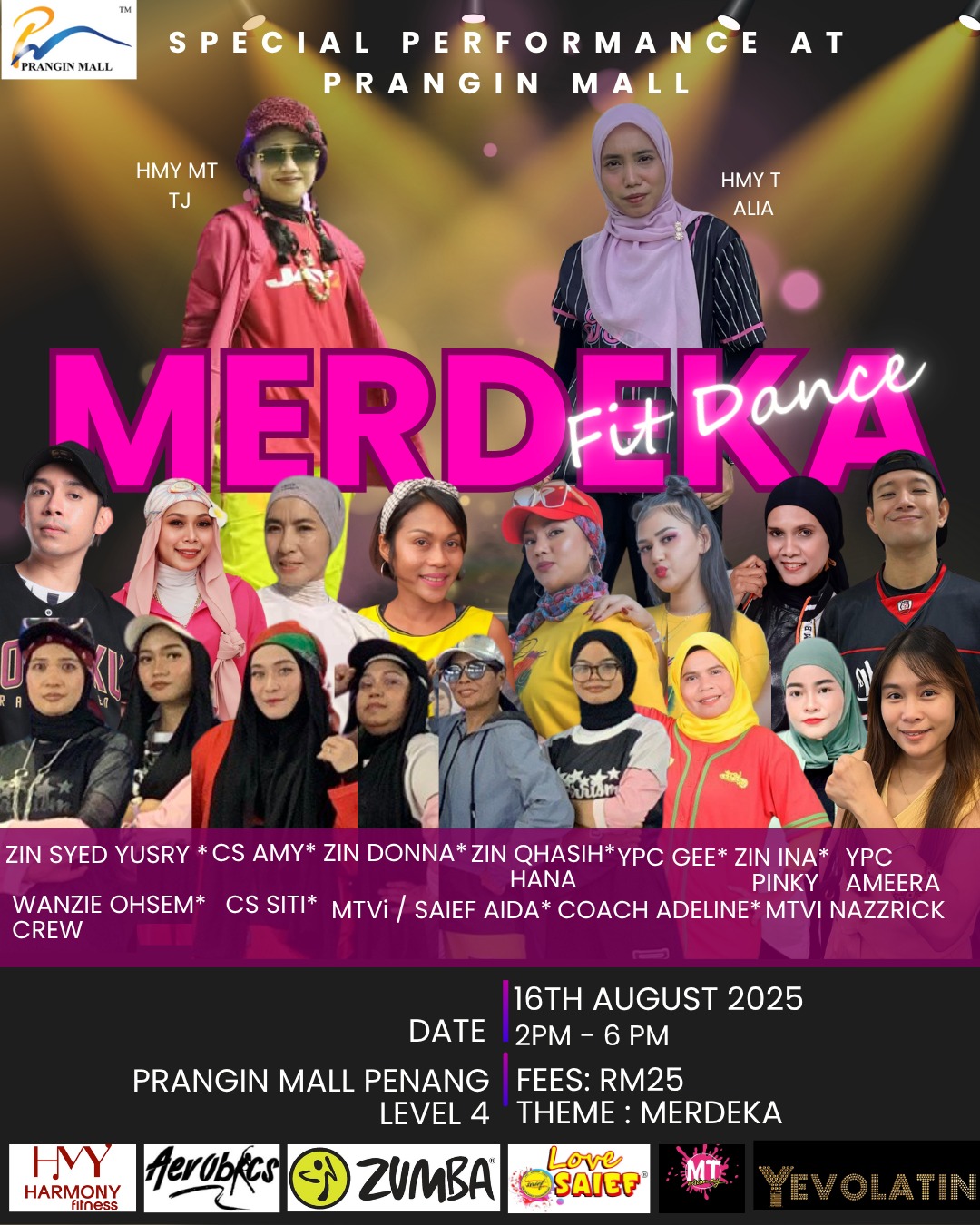 Prangin - 💃🎉 MERDEKA FitDance 2025 @ Prangin Mall! 🎉💃 Let’s dance ...